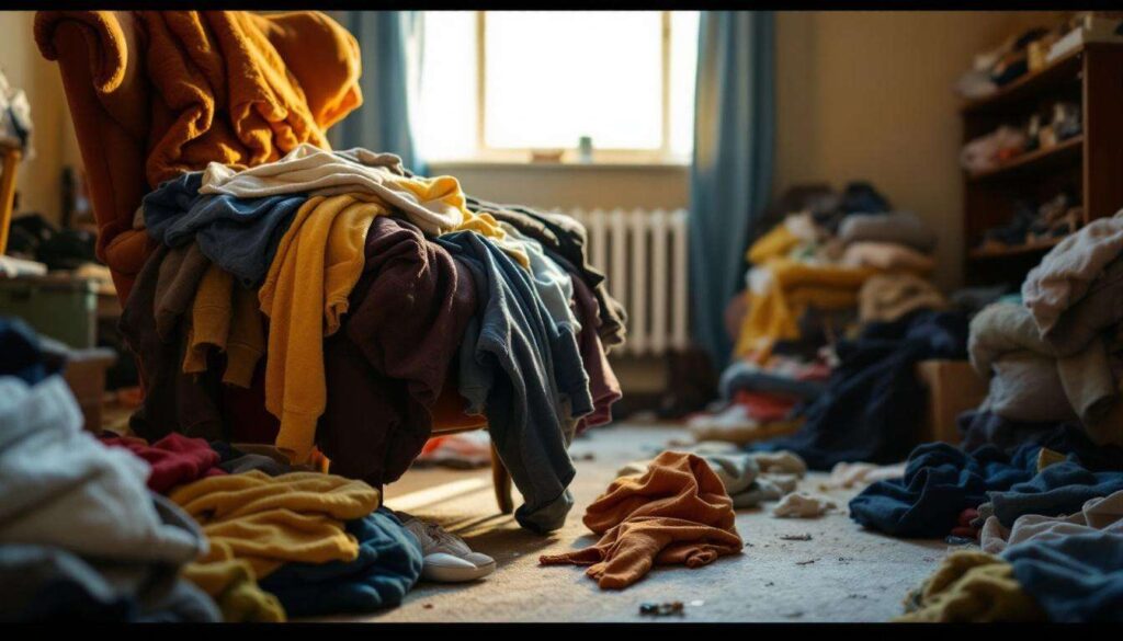 Le "Floordrobe" : Pourquoi empiler ses vêtements sur une chaise est souvent le signe invisible d'un TDAH